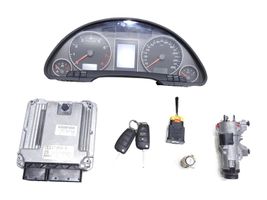 Audi A4 S4 B5 8D Kit centralina motore ECU e serratura 8E0910115J
