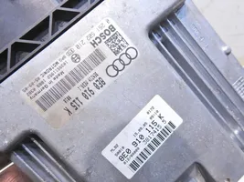 Audi A4 S4 B7 8E 8H Komputer / Sterownik ECU i komplet kluczy 8E0910115K