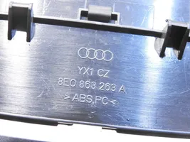 Audi A4 S4 B7 8E 8H Rivestimento pannello inferiore del cruscotto 8E0863263A