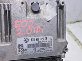 Volkswagen Eos Engine ECU kit and lock set 03G906021CE