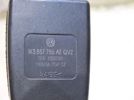 Volkswagen Eos Klamra przedniego pasa bezpieczeństwa 1K3857756AE