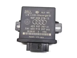 Audi A8 S8 D3 4E Sterownik / moduł świateł Xenon 4E0907357