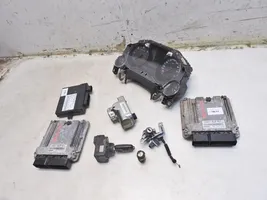 Audi A8 S8 D3 4E Kit centralina motore ECU e serratura 4E0907409B