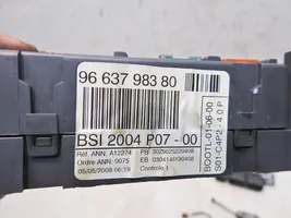 Peugeot 207 CC Komputer / Sterownik ECU i komplet kluczy 9665291180