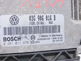 Volkswagen Golf V Užvedimo komplektas 03G906016B