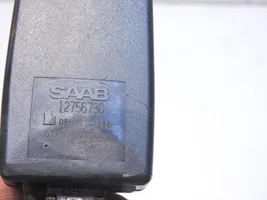 Saab 9-3 Ver2 Fibbia della cintura di sicurezza anteriore 12756730