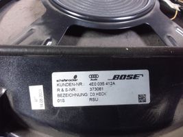 Audi A8 S8 D3 4E Enceinte subwoofer 4E0035412A