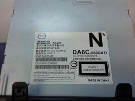 Mazda CX-3 Unidad delantera de radio/CD/DVD/GPS DA6C-669G0