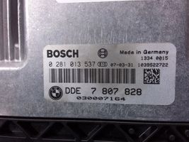 BMW 1 E81 E87 Komputer / Sterownik ECU silnika DDE7807828