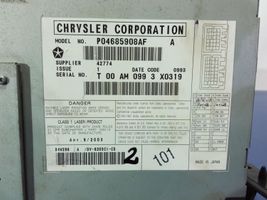 Chrysler Pacifica Radio/CD/DVD/GPS-pääyksikkö P04685908AF