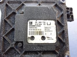 Opel Astra H Unité de commande, module ECU de moteur 55568735