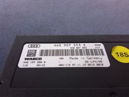 Audi A8 S8 D4 4H Parkavimo (PDC) daviklių valdymo blokas 4H0907553E