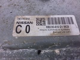 Nissan Qashqai Moottorin ohjainlaite/moduuli (käytetyt) MEC93-610