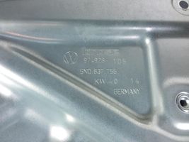 Volkswagen Tiguan Mécanisme de lève-vitre avec moteur 5N1837730F