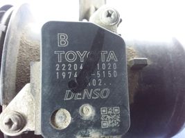 Toyota Corolla E140 E150 Débitmètre d'air massique 22204-31020