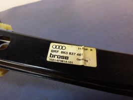 Audi A4 S4 B8 8K Etuoven ikkunan nostin moottorilla 8K0837461