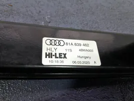 Audi Q2 - Elektryczny podnośnik szyby drzwi tylnych 81A839462
