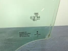 Audi Q2 - Vetro del finestrino della portiera anteriore - quattro porte 81A845201