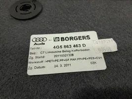 Audi A6 S6 C7 4G Rivestimento pavimento anteriore 4G5863463D