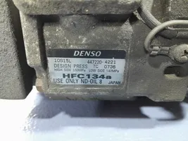 Toyota Avensis Verso Ilmastointilaitteen kompressorin pumppu (A/C) 447220-4221