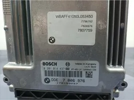 BMW X5 E70 Unité de commande, module ECU de moteur 7806976