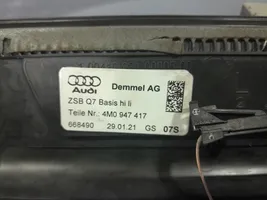 Audi Q7 4M Rivestimento vano piedi laterale 4M0947417