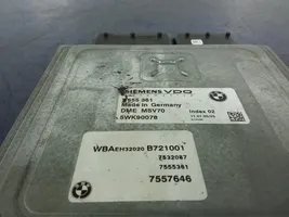 BMW 6 E63 E64 Блок управления двигателем ECU 7555361