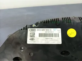Audi A4 S4 B8 8K Tachimetro (quadro strumenti) 8K0920930D