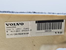 Volvo S60 Rear floor carpet liner 39801550