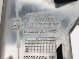 Mercedes-Benz B W246 W242 Välijäähdyttimen ilmanohjauksen ilmakanava A2468880138