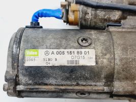 Mercedes-Benz E W211 Motor de arranque 0051518901