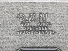 Volkswagen PASSAT B6 Tappeto di rivestimento del fondo del bagagliaio/baule 3C9863463