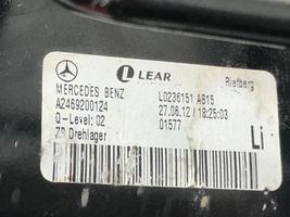 Mercedes-Benz B W246 W242 Istuimen selkänojan lukituksen vastakappale A2469200124