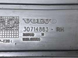 Volvo S40 Protector/cubierta de la carrocería inferior trasera 30714863