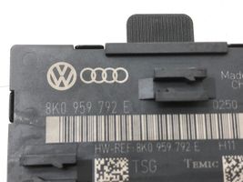 Audi A5 8T 8F Durų elektronikos valdymo blokas 8K0959792E