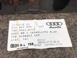 Audi A5 8T 8F Poszycie / Tapicerka tylnej klapy bagażnika 8T0867975