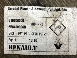 Renault Megane III Izolacja termiczna / wygłuszenie pokrywy / maski silnika 658400006R