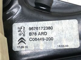 Citroen C4 Grand Picasso Mécanisme lève-vitre de porte arrière avec moteur 9676172380