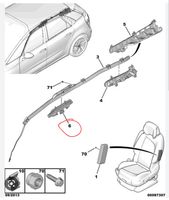 Citroen C4 Grand Picasso Autres pièces intérieures 9677730380