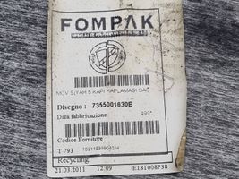 Fiat Fiorino Muu vararenkaan verhoilun elementti 7355001630E