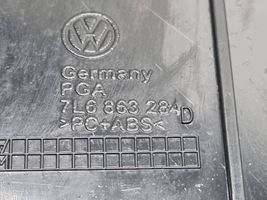 Volkswagen Touareg I Boîte à gants de rangement pour console centrale 7L6863284D