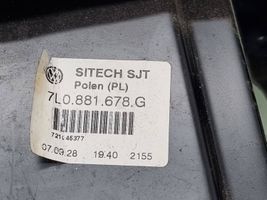 Volkswagen Touareg I Bourrelet pour siège avant 7L0881678G