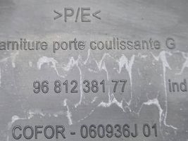 Citroen Berlingo Panneau-habillage intérieur porte coulissante 9681238177