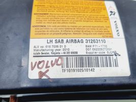 Volvo S60 Poduszka powietrzna Airbag fotela 31263110