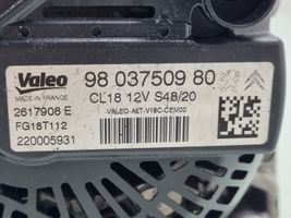 Toyota Proace Generatore/alternatore 9803750980