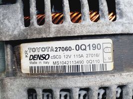 Toyota Aygo AB40 Generatore/alternatore 270600Q190