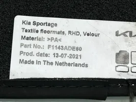 KIA Sportage Tapis de sol avant F1143ADE60