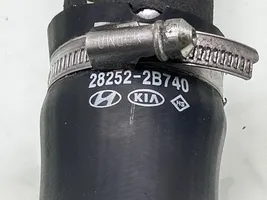 KIA Sportage Tube d'admission de tuyau de refroidisseur intermédiaire 282522B740