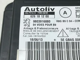 Citroen Berlingo Airbag control unit/module 9803916880