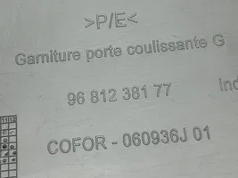 Citroen Berlingo Panneau-habillage intérieur porte coulissante 9681238177